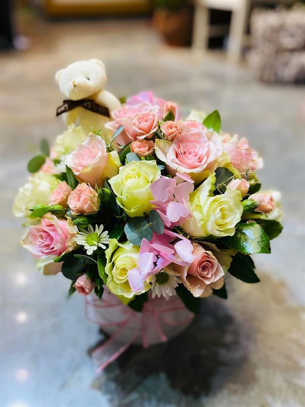 Pembe Düşler Doğum Günü Çiçeği