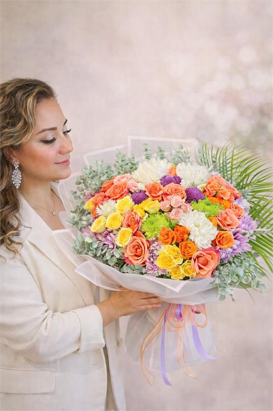 Renkli Zarafet İsteme Buketi