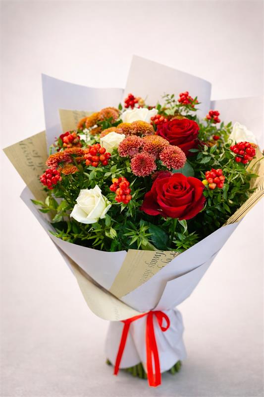 Kokinalı Yeni Yıl Gül Buketi