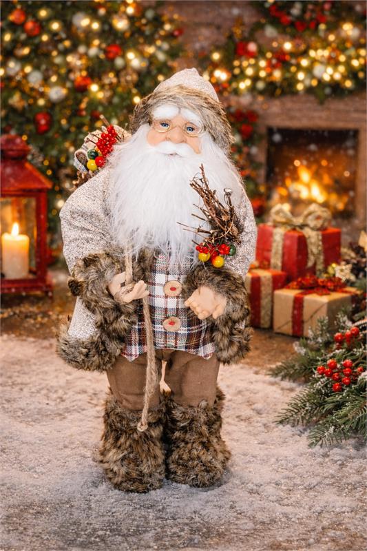 Kış Masalı | Yılbaşı Noel Baba Dekor Figürü